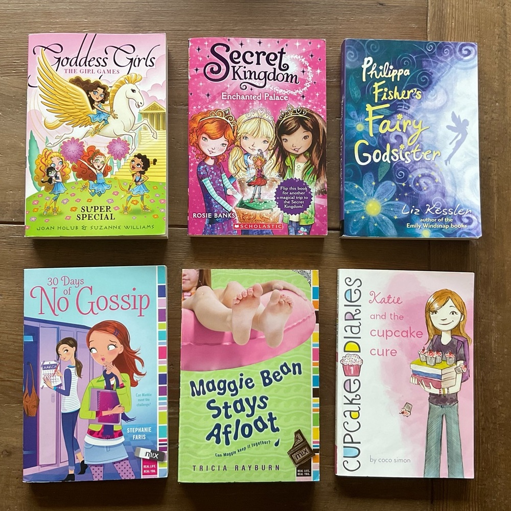 Girls fairies gossip friendship teen book bundle